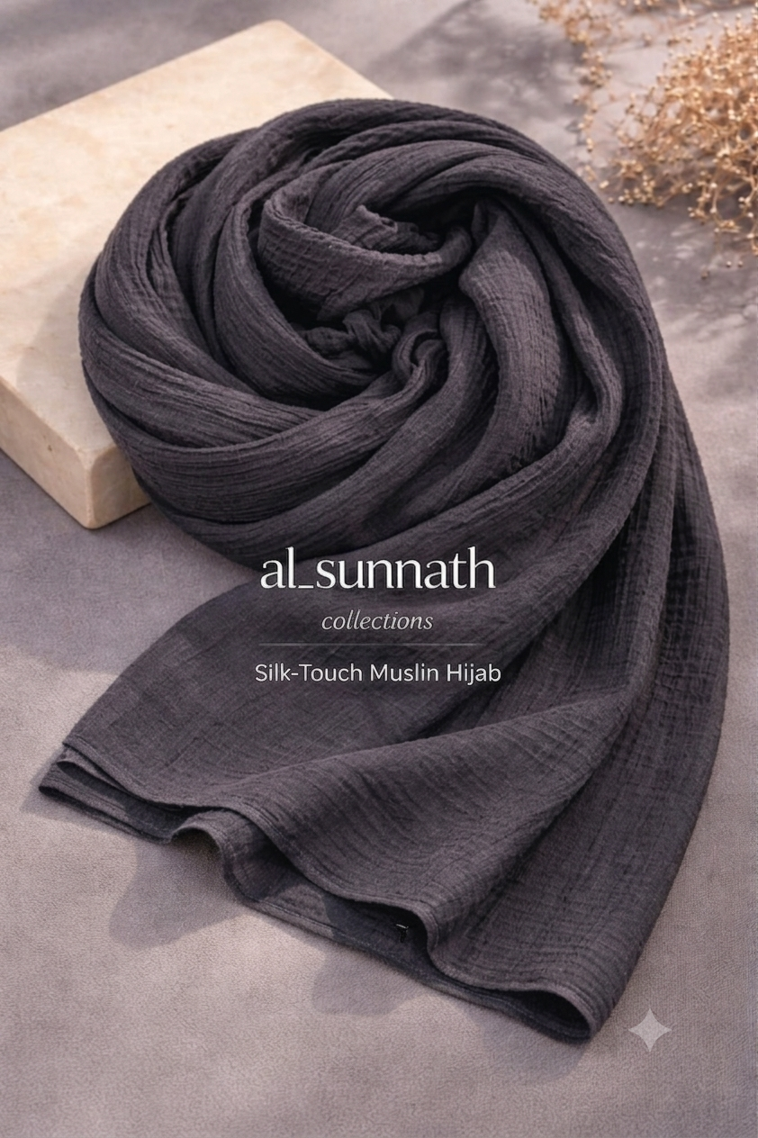 Silk-Touch Muslin Hijab