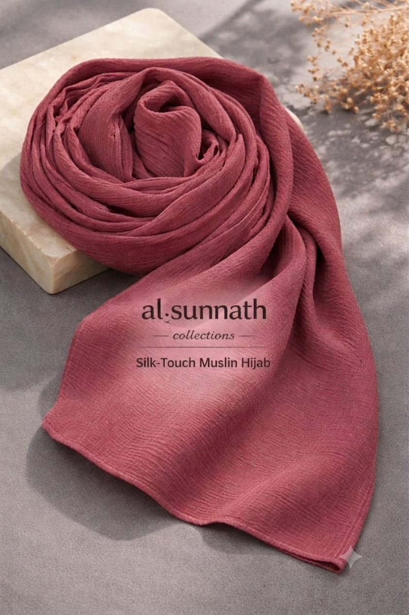 Silk-Touch Muslin Hijab