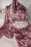 Rosé Reverie Printed Hijab