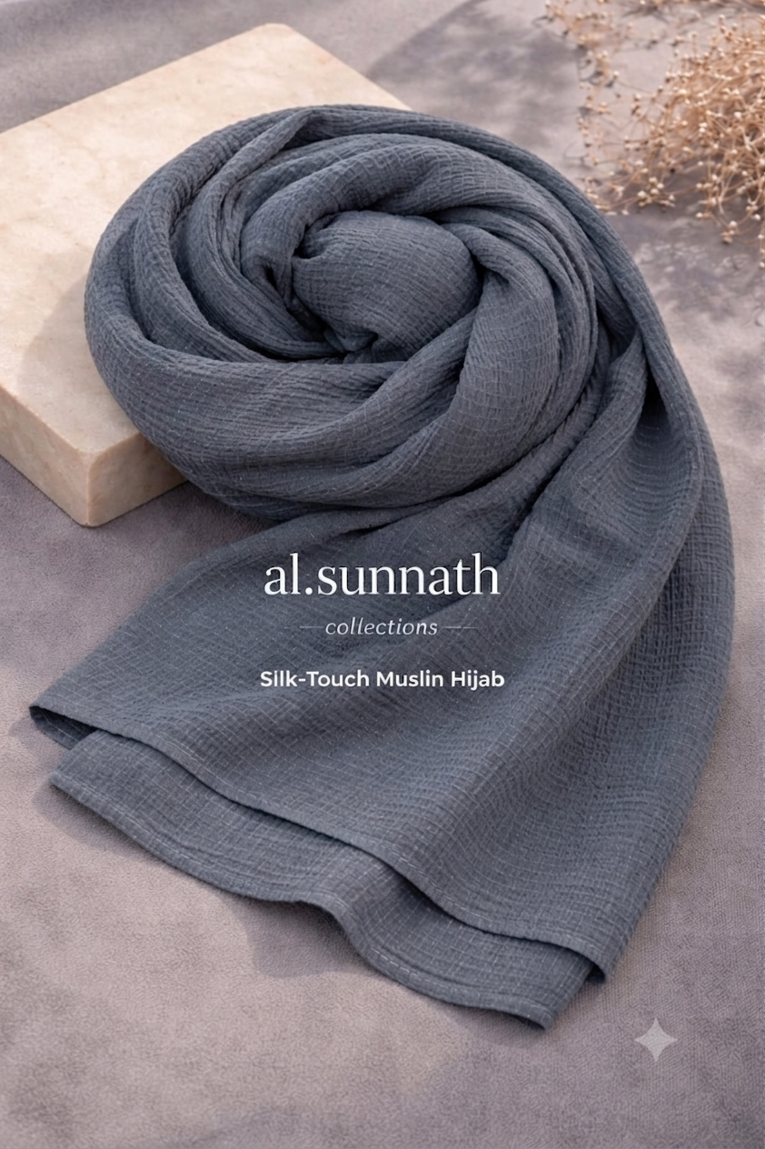 Silk-Touch Muslin Hijab