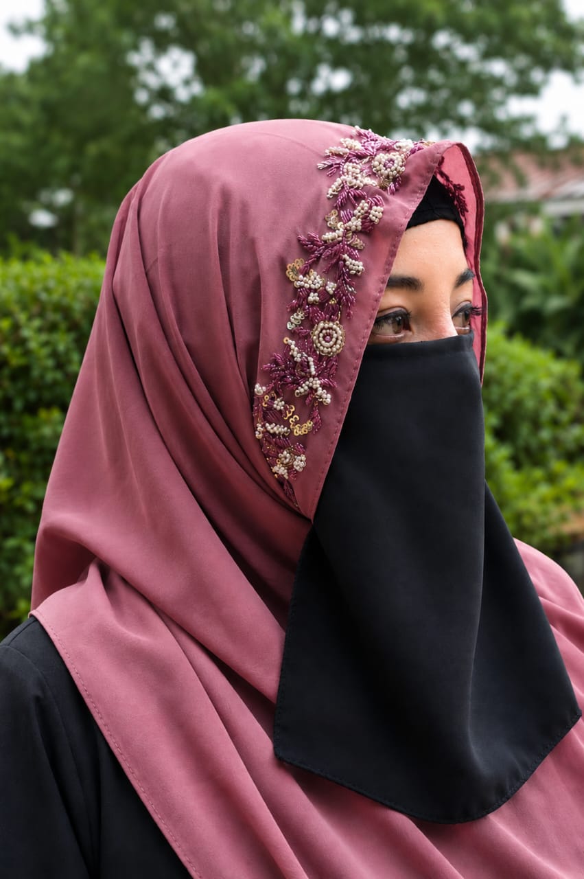MALIKA-E-JOURI Bridal & Festive Hijab