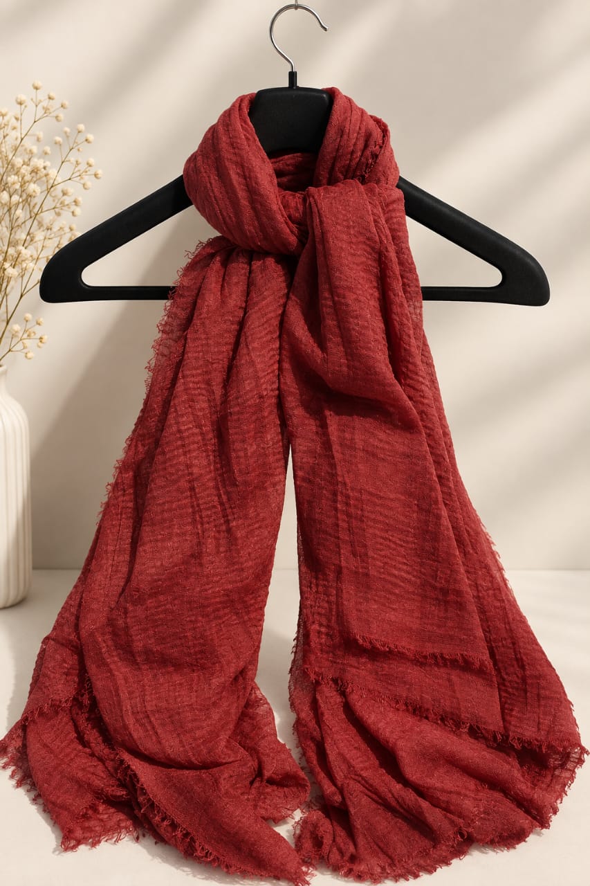 Crinkle Cotton Hijab