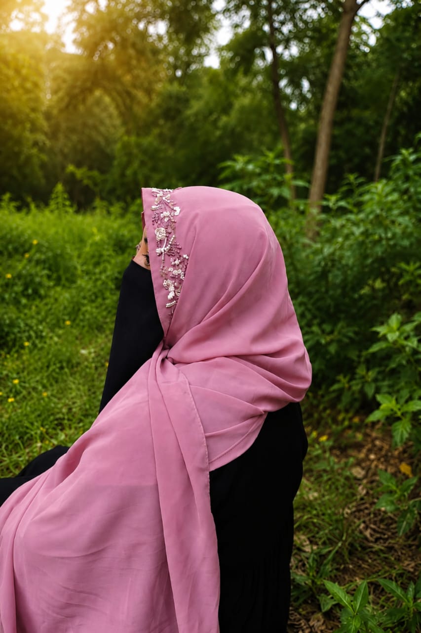 MALIKA-E-JOURI Bridal & Festive Hijab